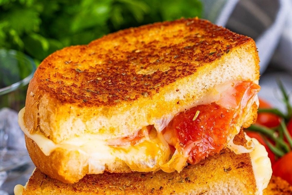 Easy Pizza Sandwich Recipe Grilled Cheese