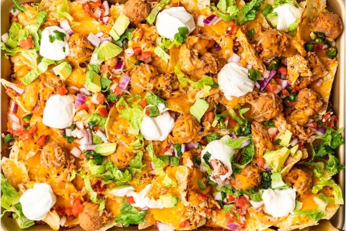 Easy Shredded Chicken Nachos Recipe