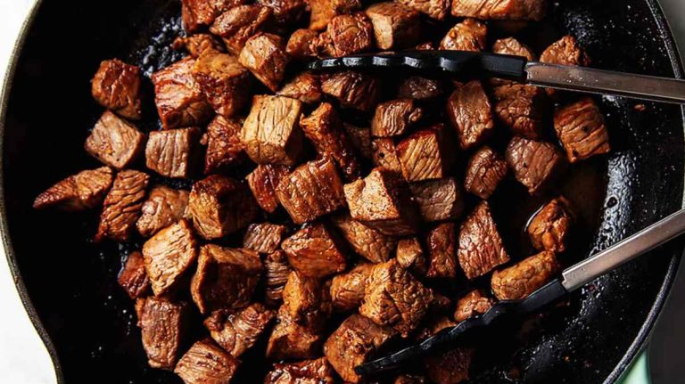 Easy Sirloin Steak Tips Recipe.