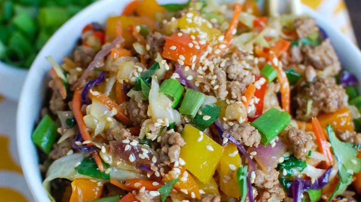 Egg Roll In A Bowl