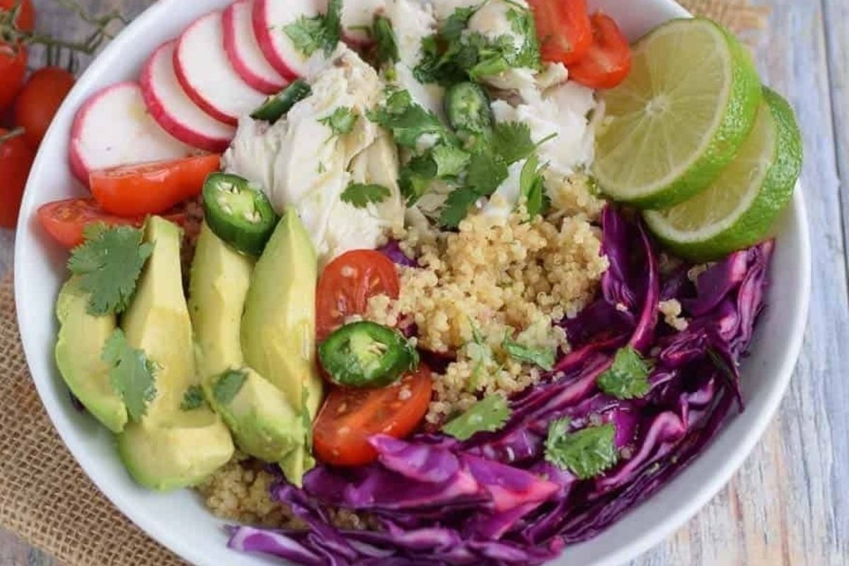 Fish Taco Grain Bowl
