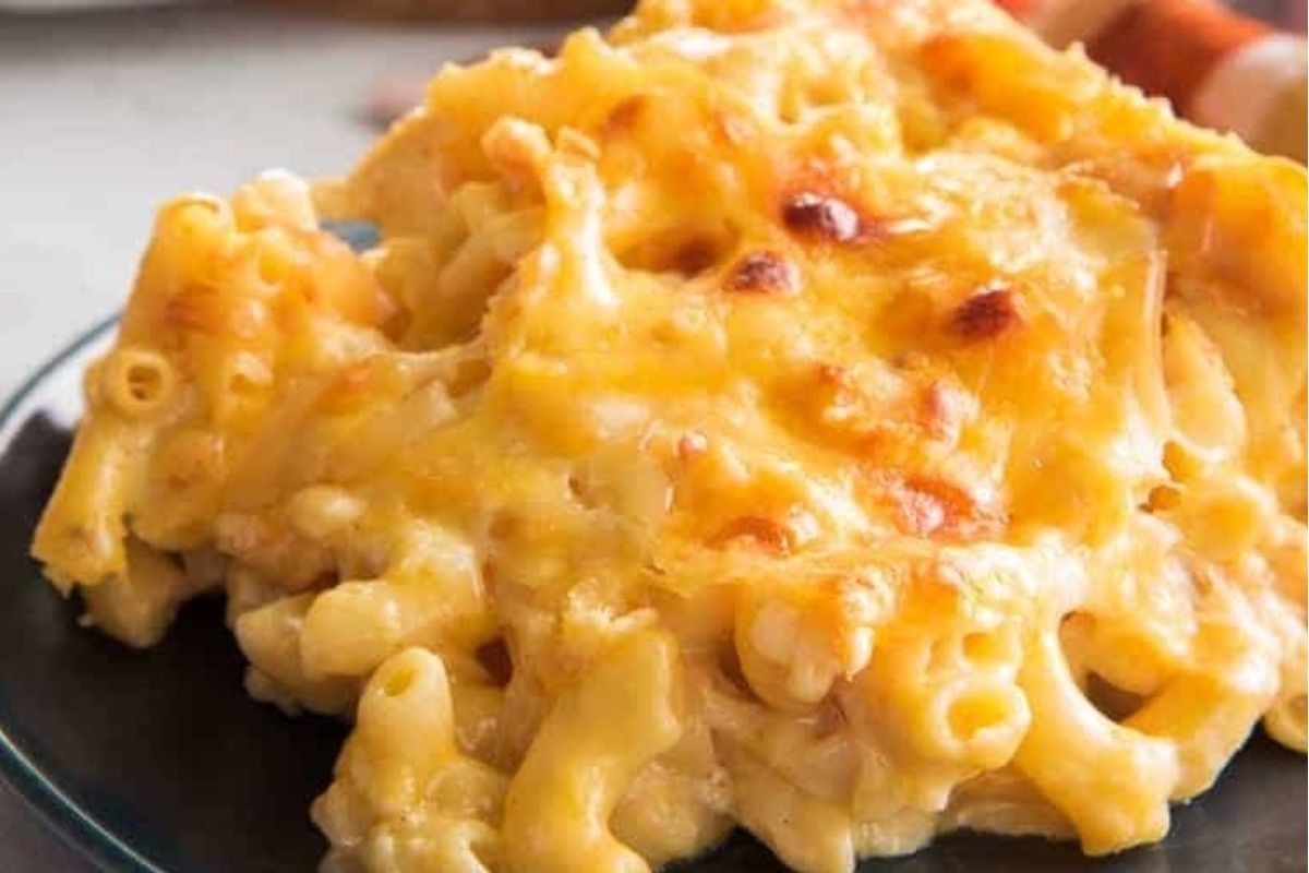 Five Cheese Baked Macaroni And Cheese