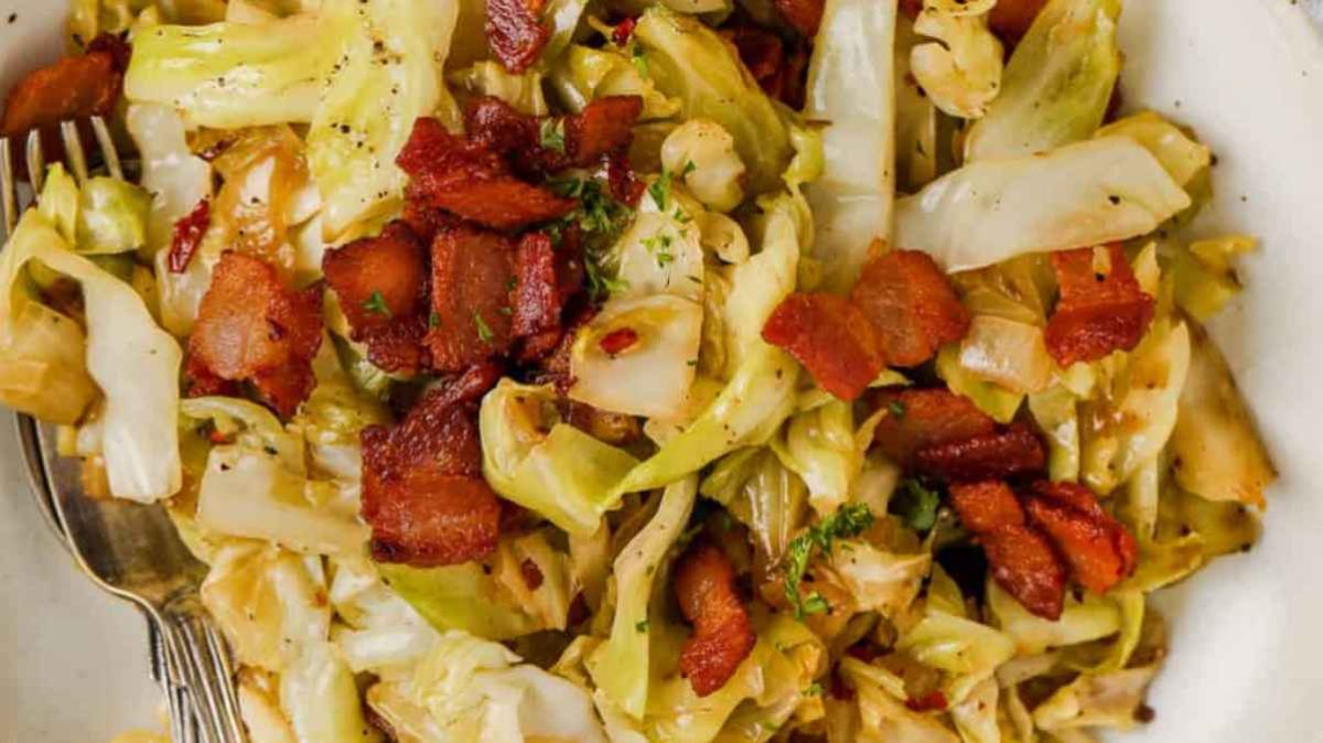 Fried Cabbage.