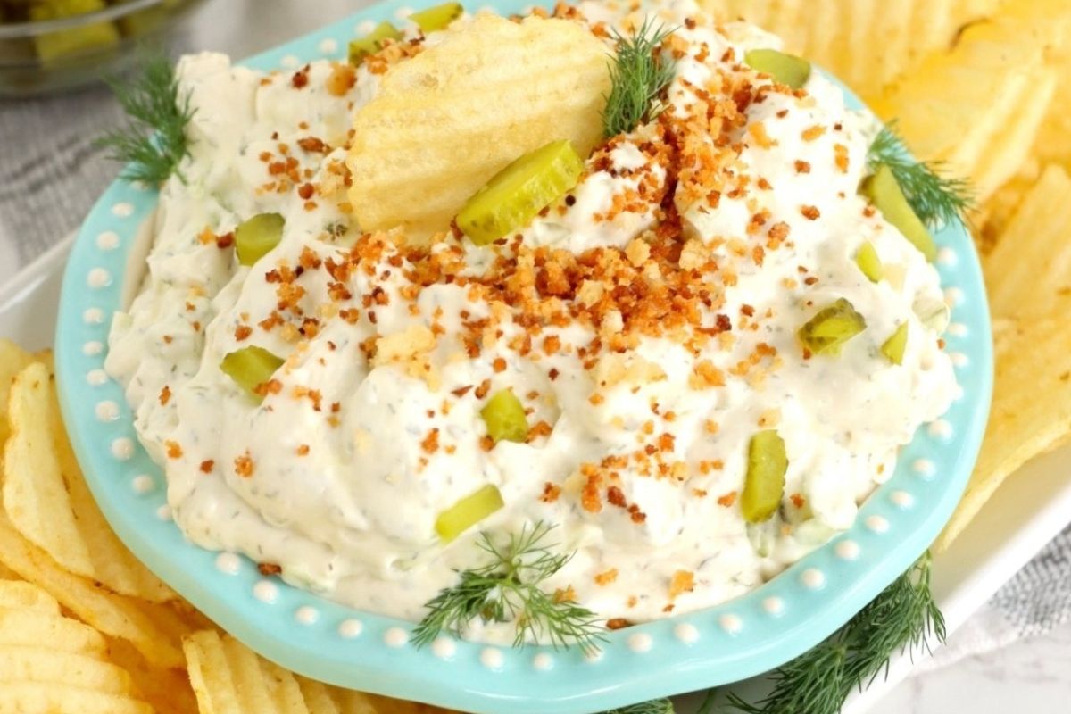 Fried Pickle And Ranch Dip
