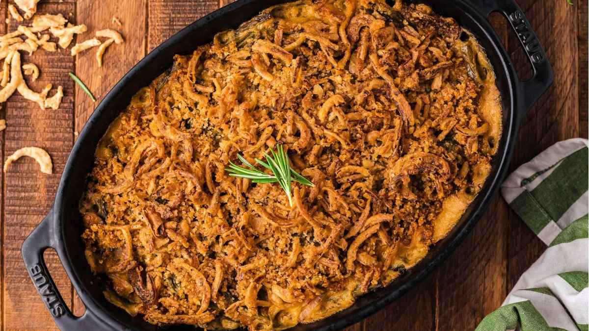 Green Bean Casserole. 