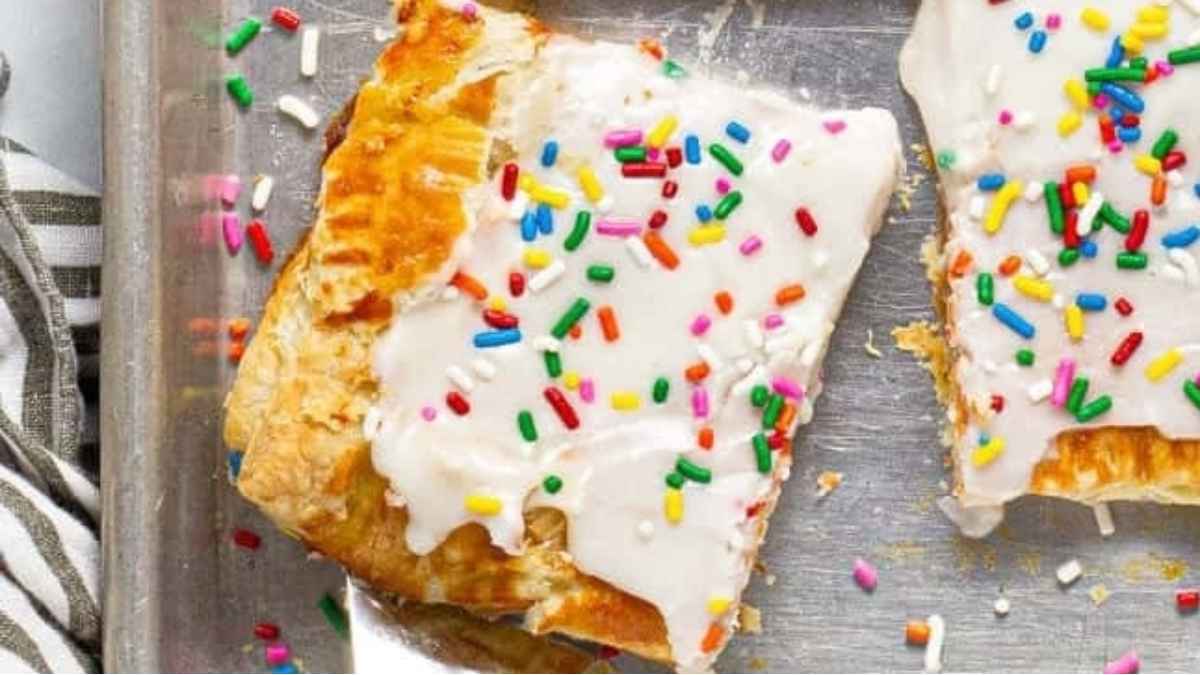 Giant Homemade Pop Tart.
