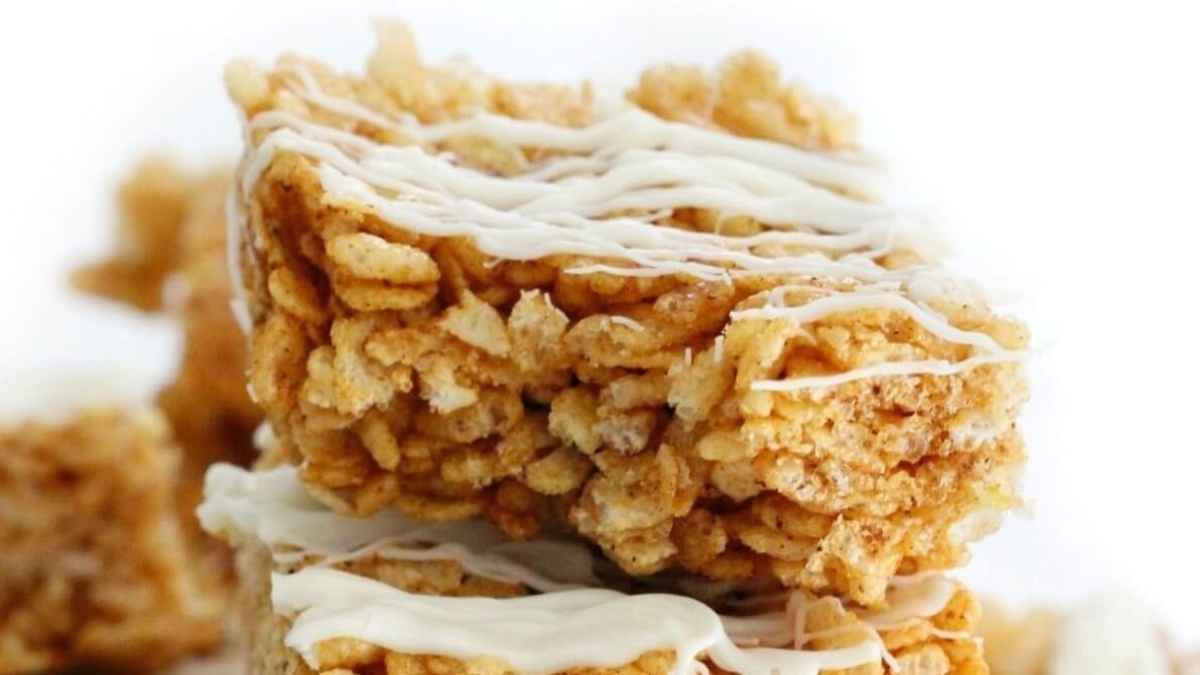 Gluten-Free Pumpkin Spice Rice Krispie Treats (Vegan, Allergy-Free).