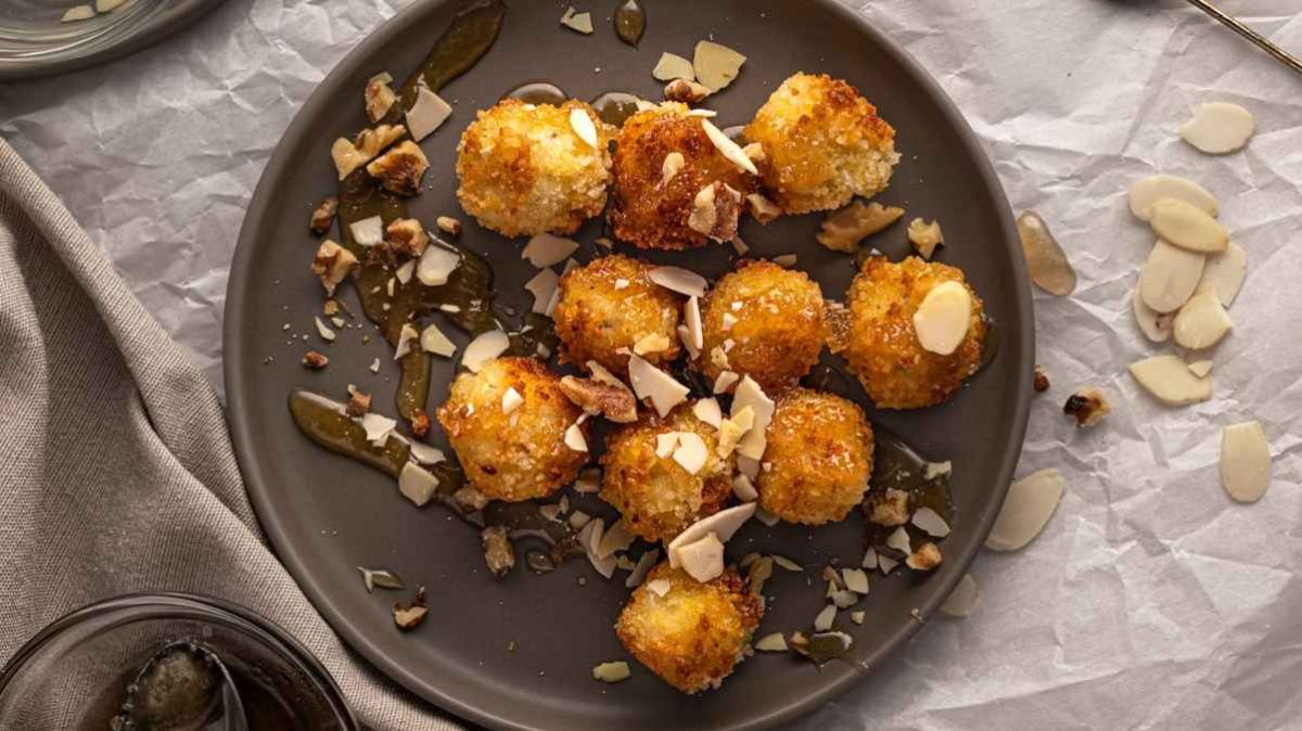 Goat Cheese Croquettes.