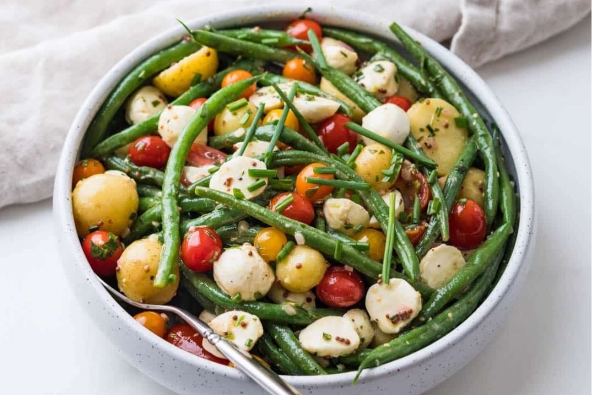 Green Bean Potato Tomato Salad