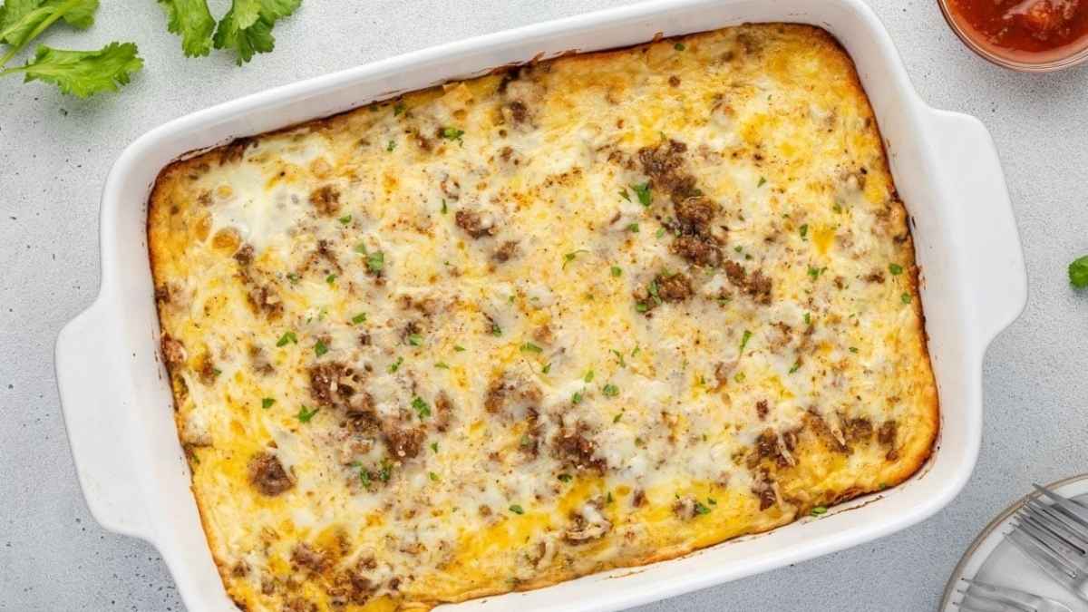 Green Chile Egg Casserole.