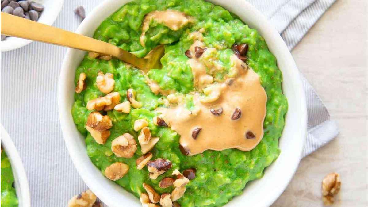 Green Oatmeal. 