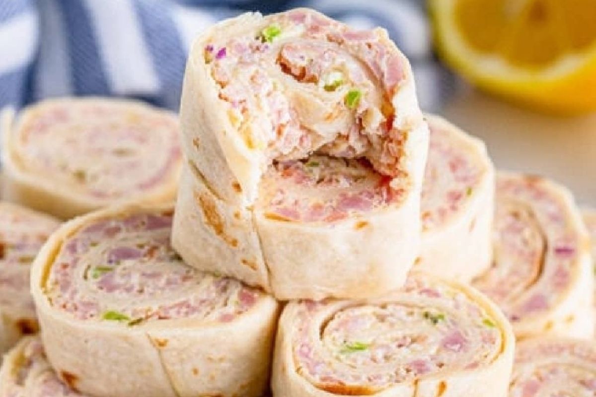 Ham Salad Pinwheels