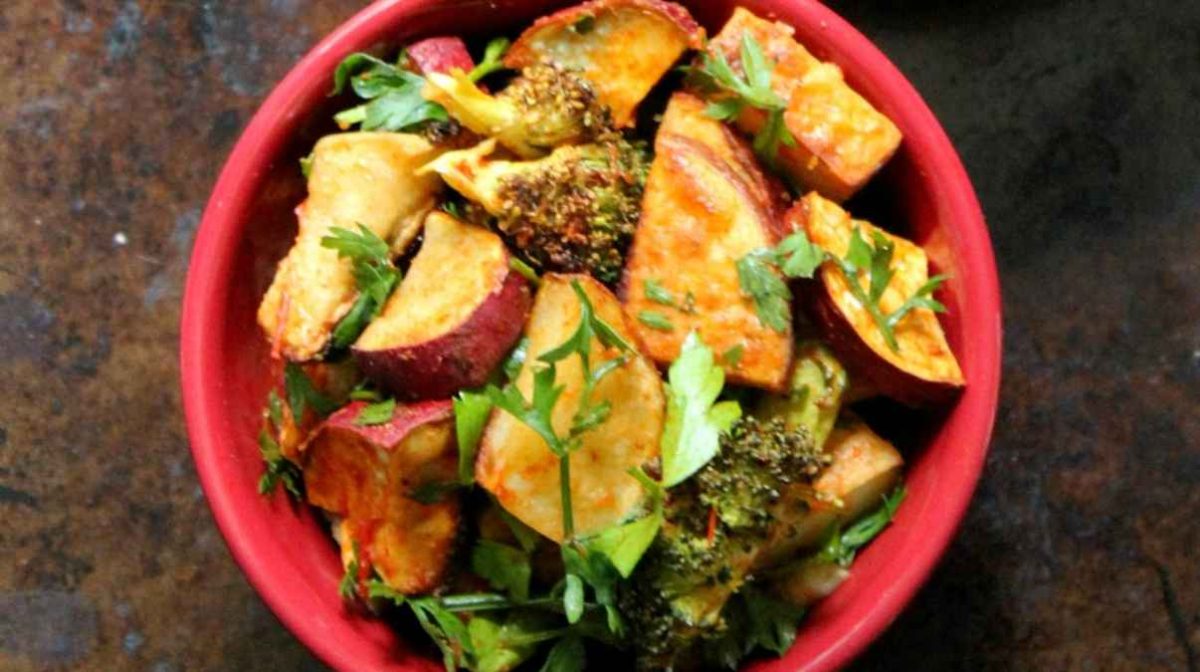 Harissa Potato Salad.