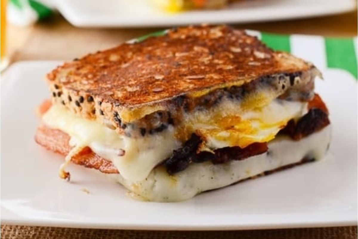 Havarti Breakfast Grilled Cheese Sandwich