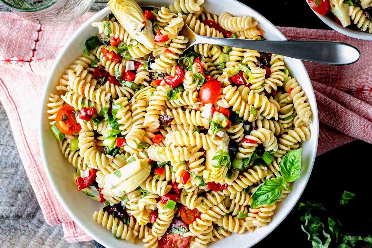 Italian Pasta Salad. 