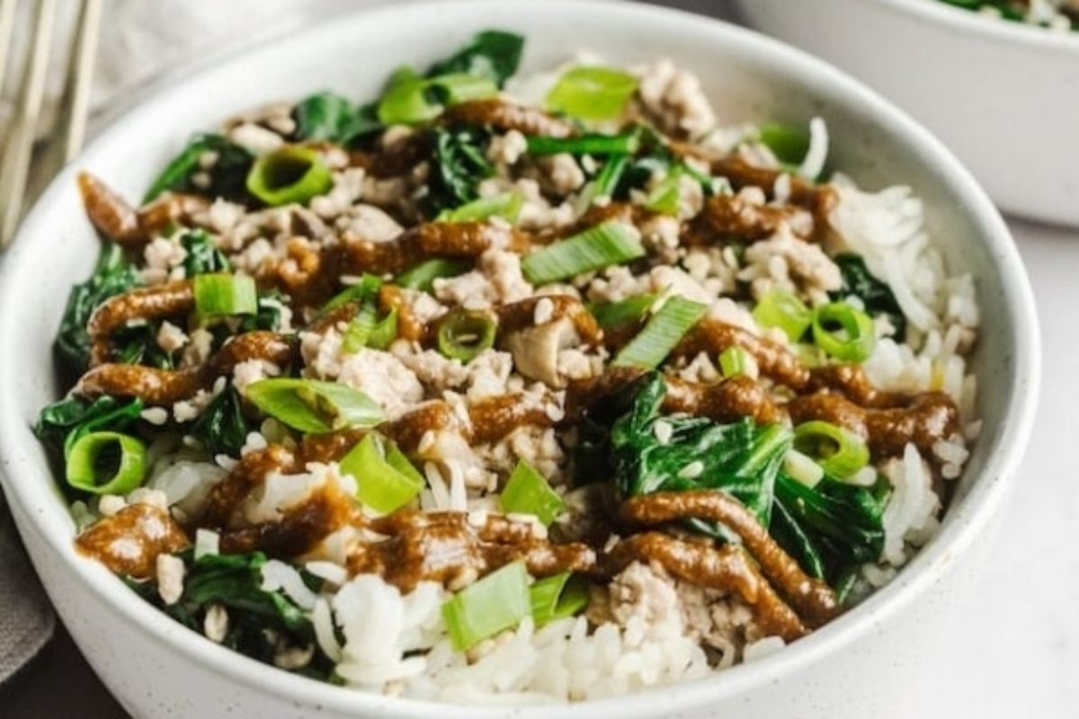 Healthy Ground Pork Stir Fry Recipe