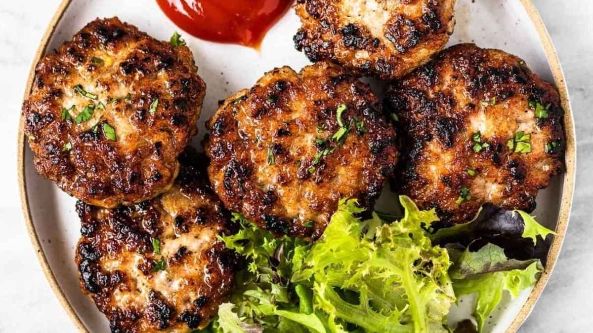 Homemade Breakfast Sausage Patties. 