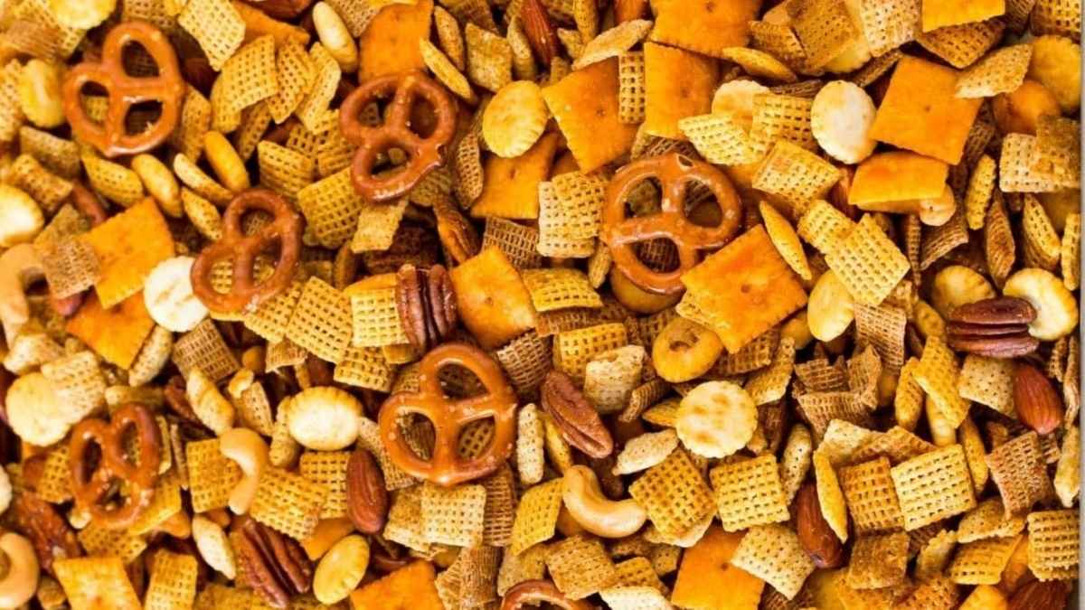 Homemade Chex Mix.
