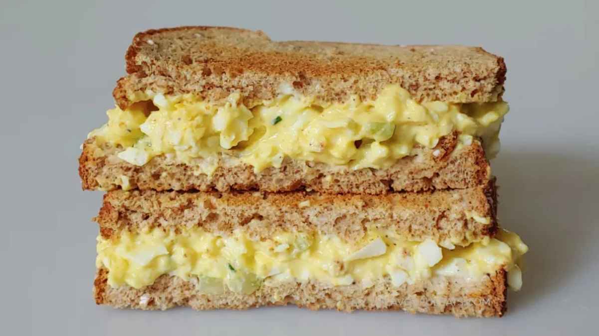 Homemade Egg Salad. 