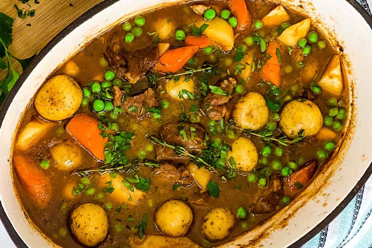 Irish Lamb Stew With Guinness