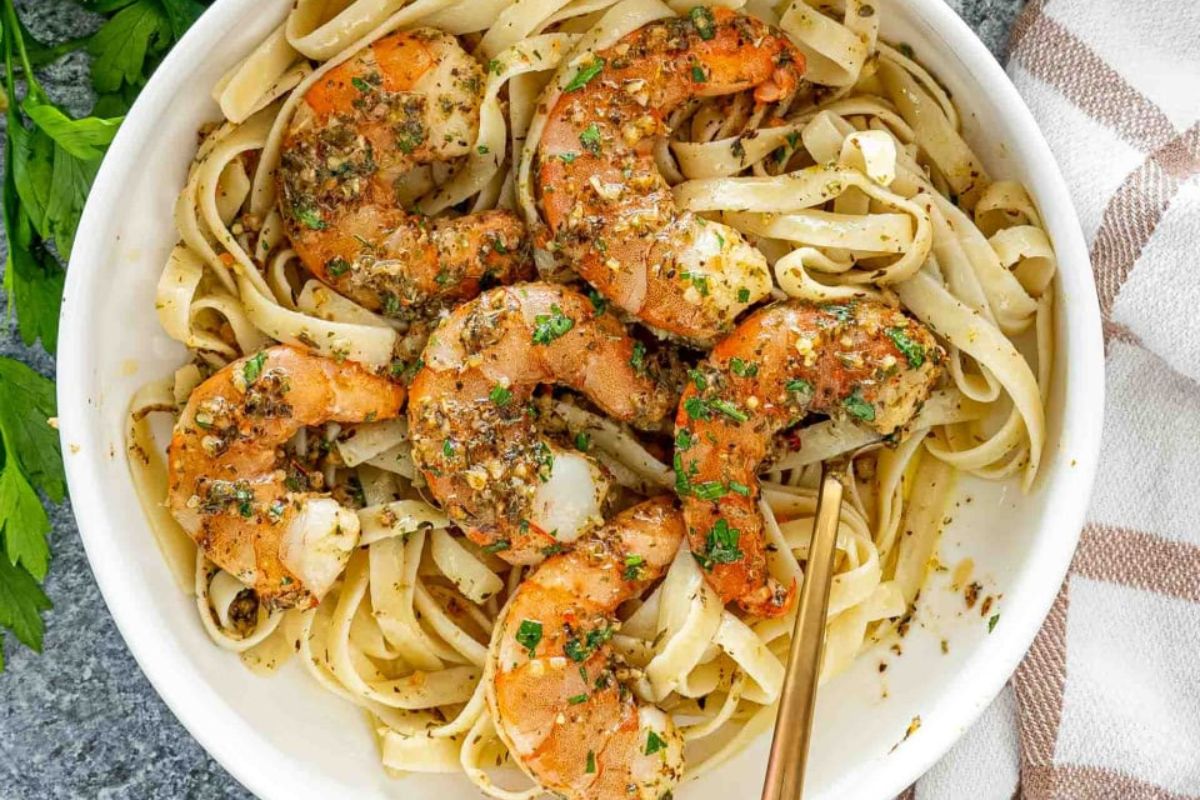 Italian Shrimp Bake