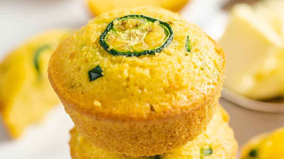 Jalapeno Cornbread Muffins.