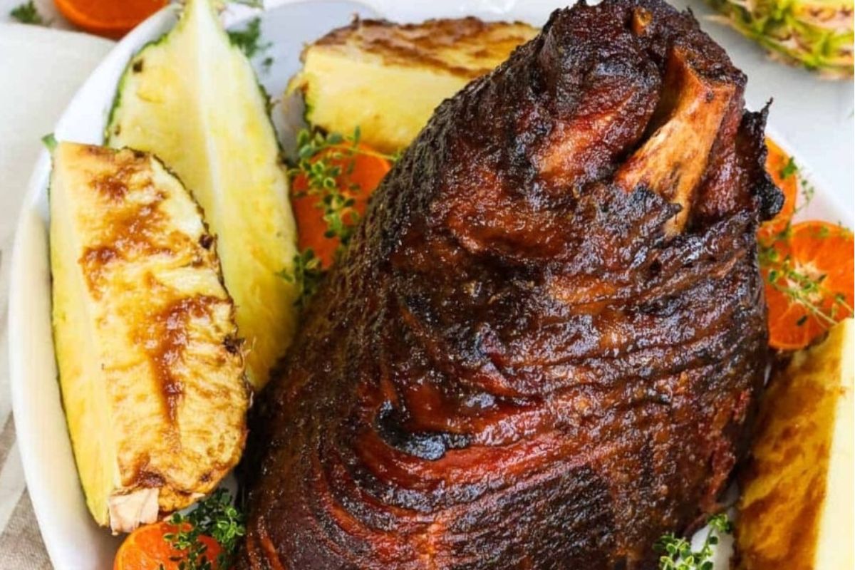 Kahlua Pineapple Glazed Ham