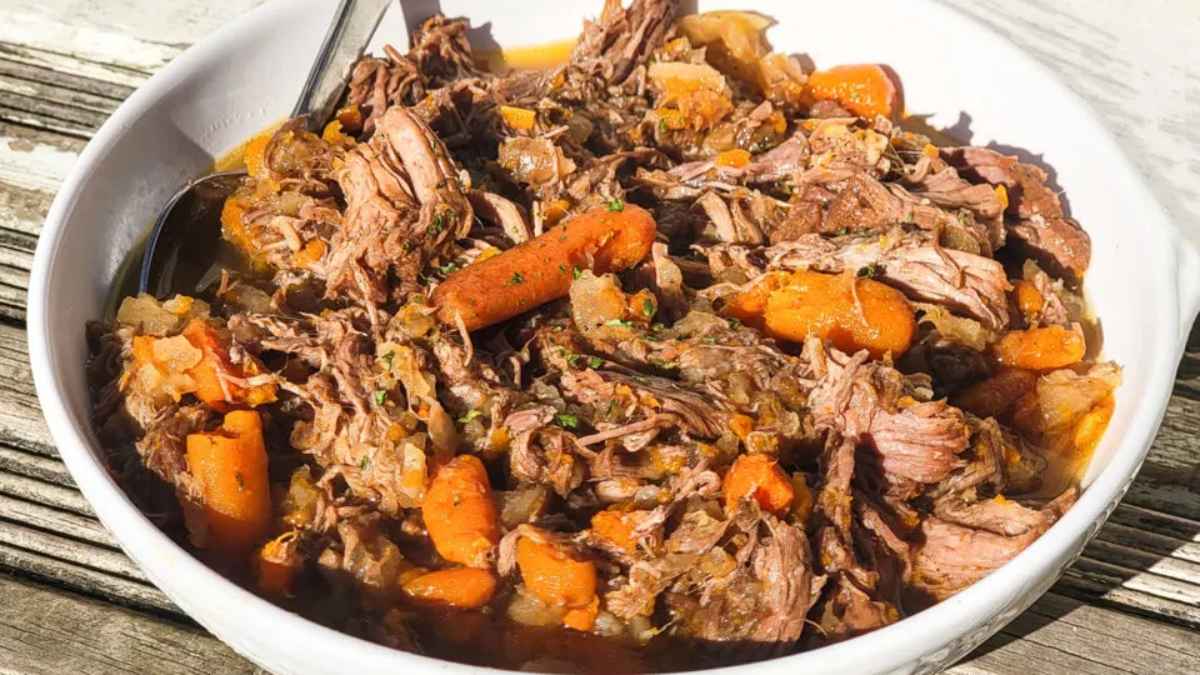 Keto Slow Cooker Pot Roast. 