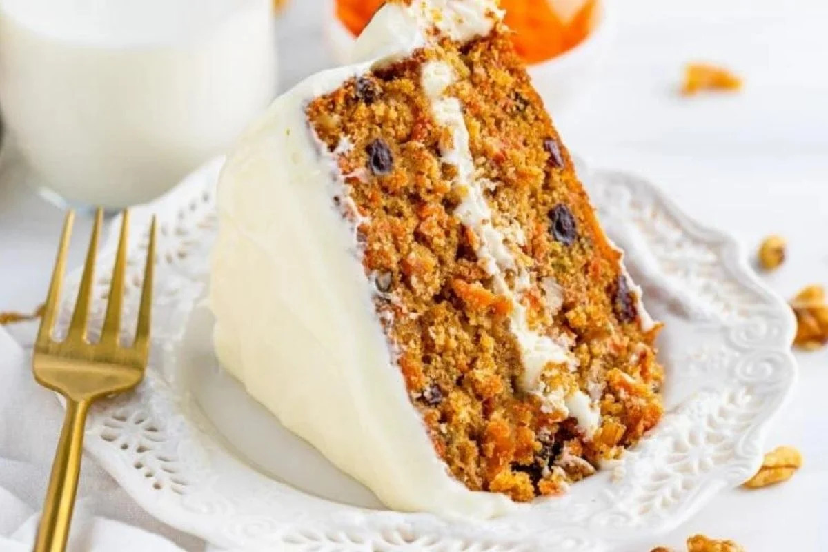 Layered Carrot Cake From Scratch.