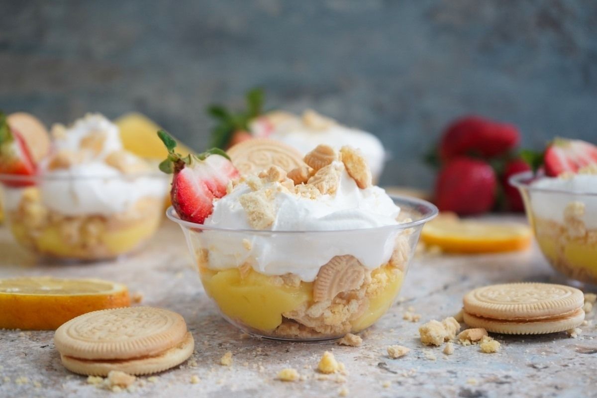 Lemon Cookie Parfaits