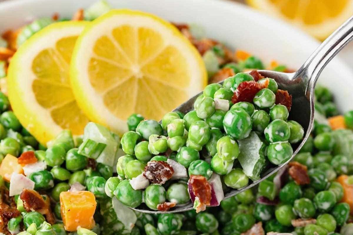 Lemon Green Pea Salad