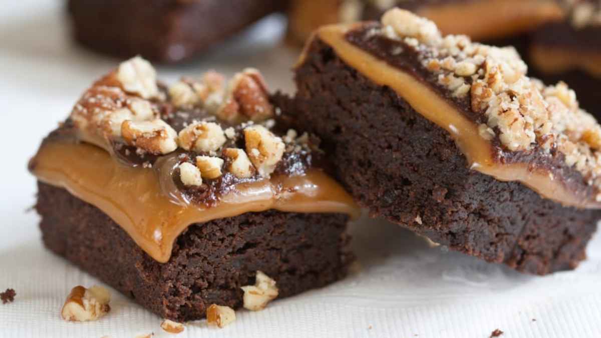 Millionaire Brownies. 