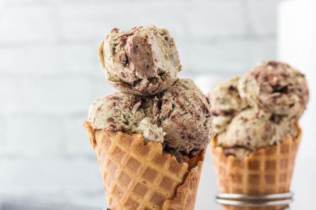 Mint Brownie Ice Cream