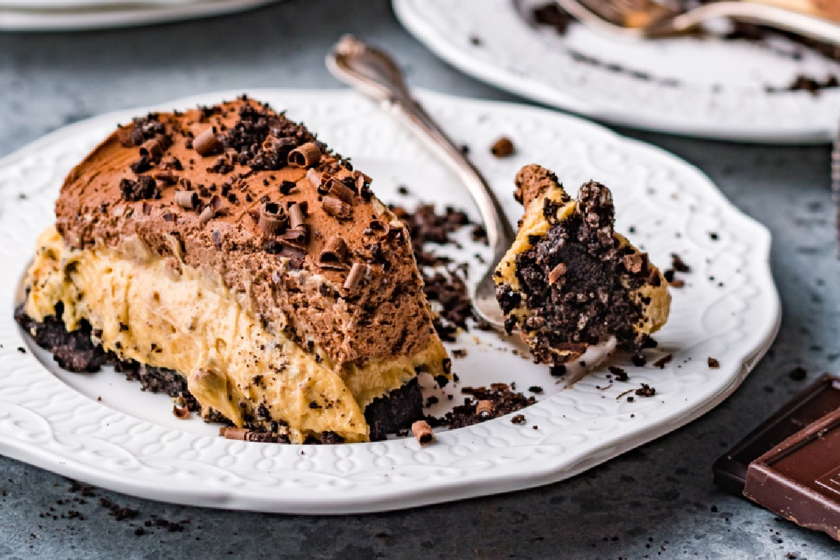 No Bake Chocolate Peanut Butter Pie With Oreos1