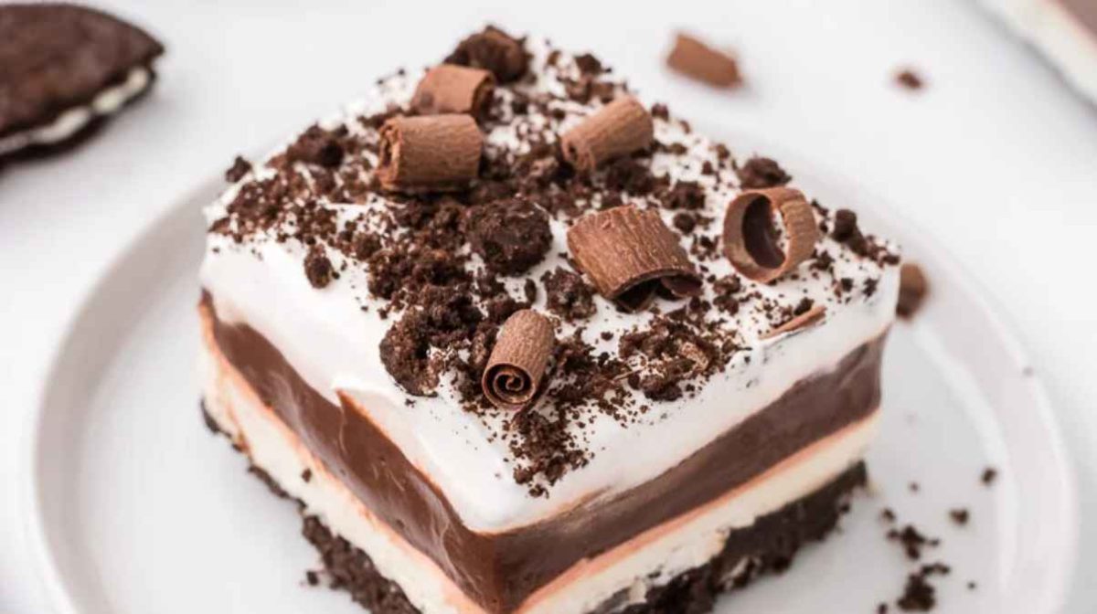 No Bake Chocolate Lasagna.