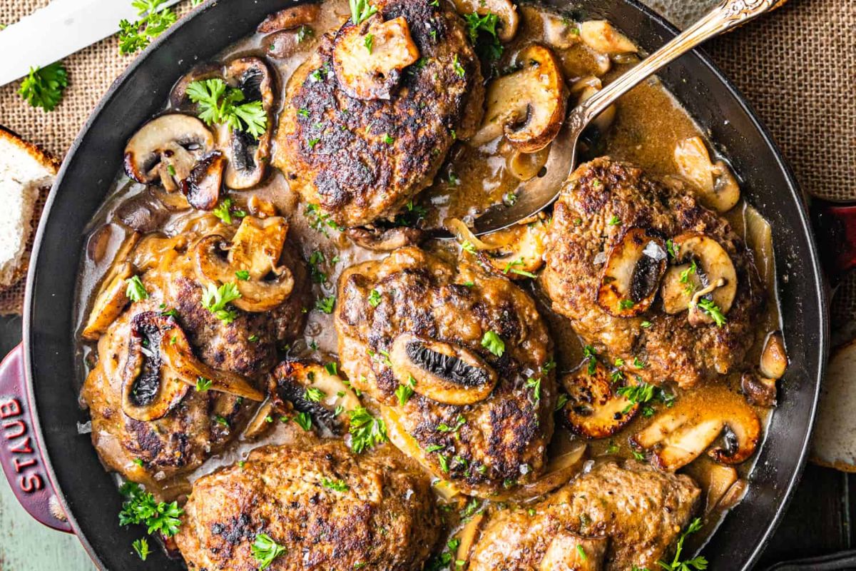 Old Fashioned Salisbury Steak Recipe