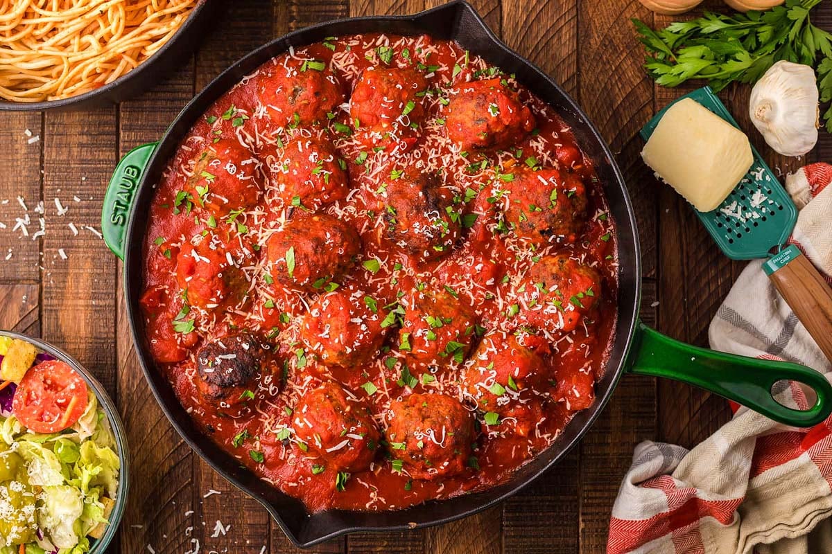 Olive Garden Meatballs.