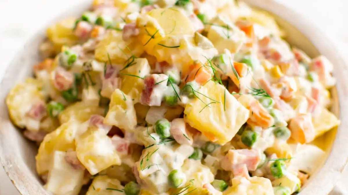 Olivier Salad (Russian Potato Salad).