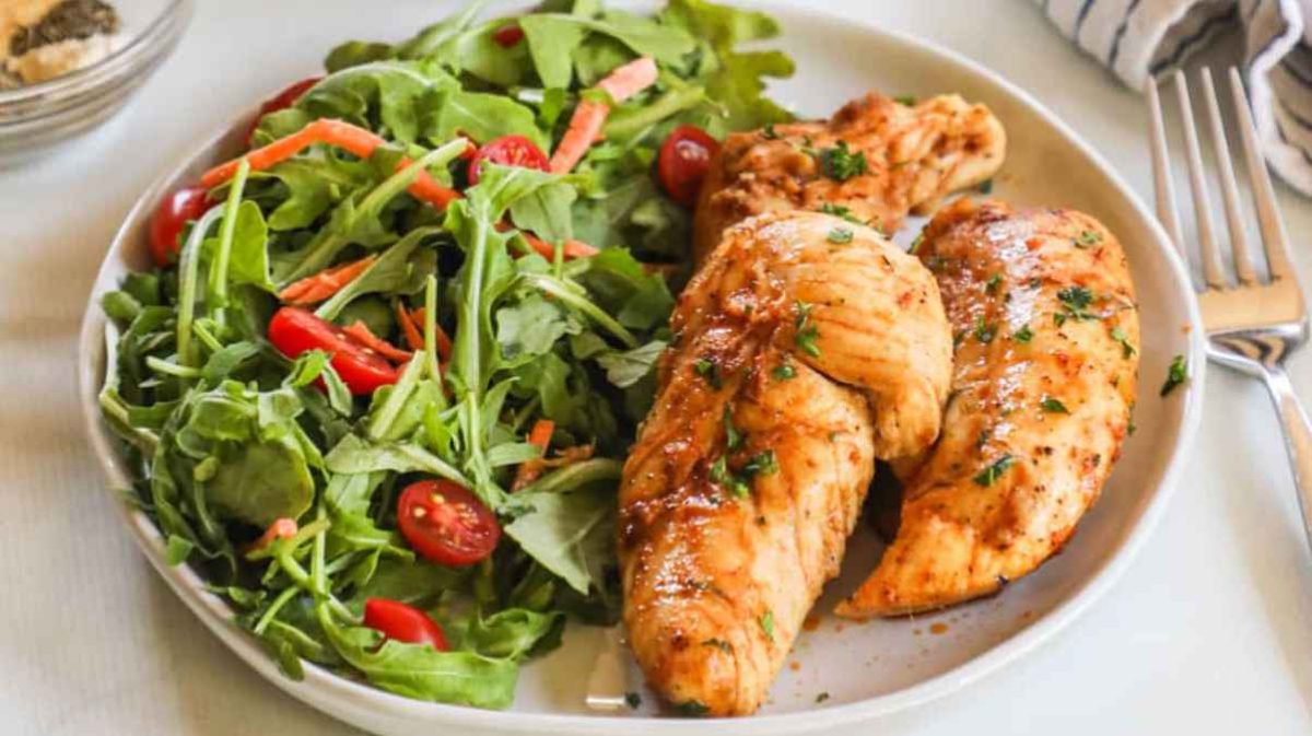 Oven Baked Chicken Tenders. 
