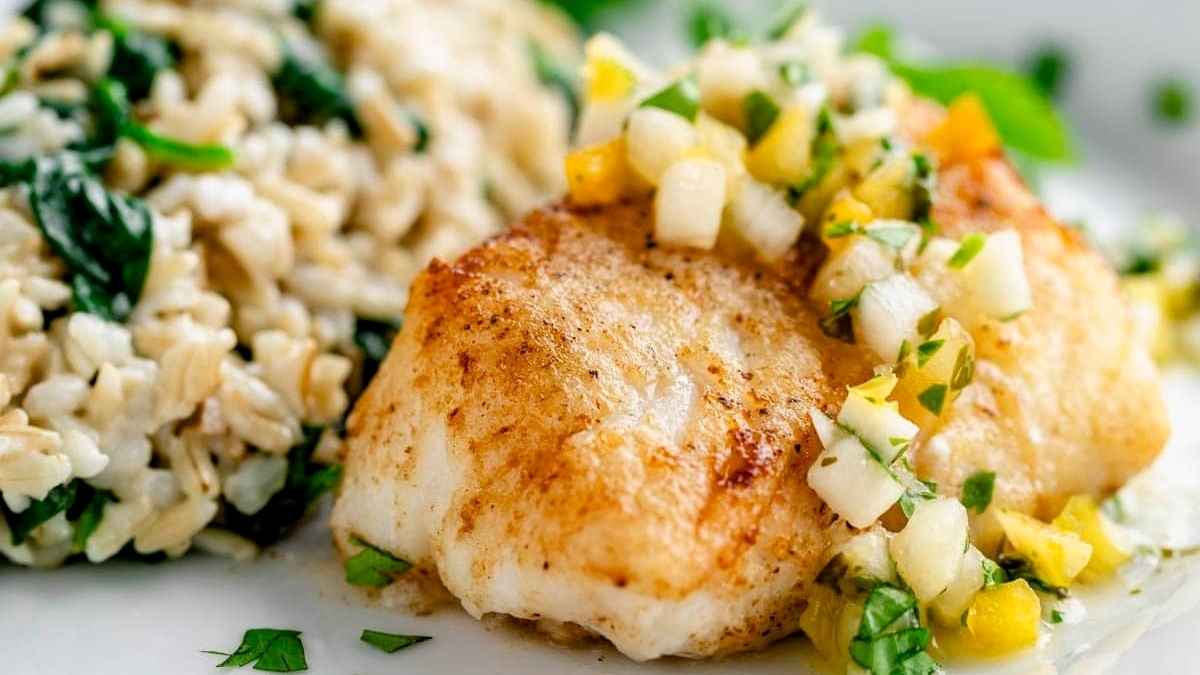 Pan Fried Fish.