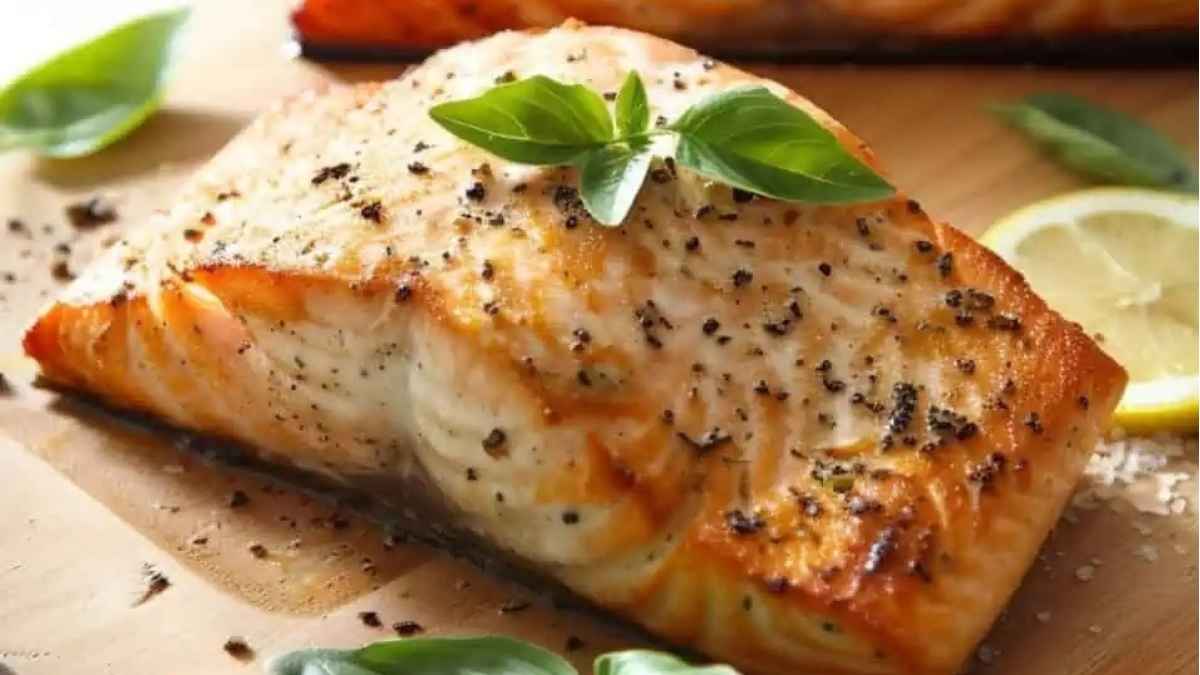 Pan Seared Salmon.