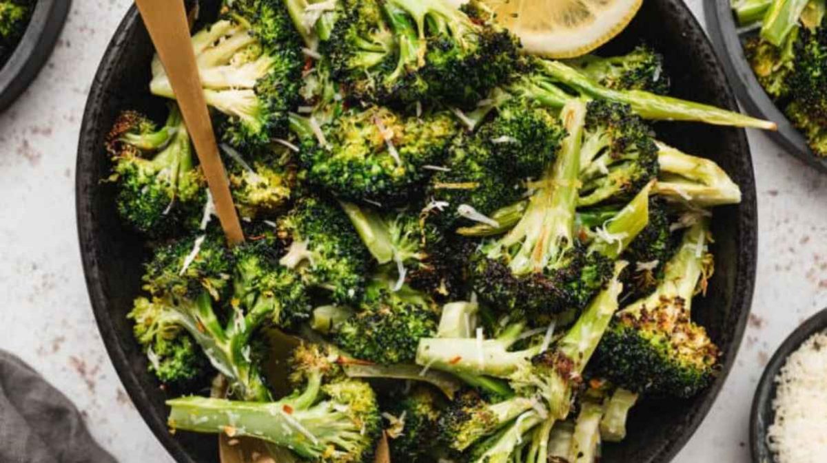 Parmesan Roasted Broccoli.