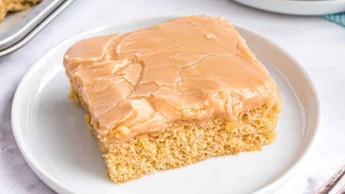 Peanut Butter Sheet Cake Recipe.