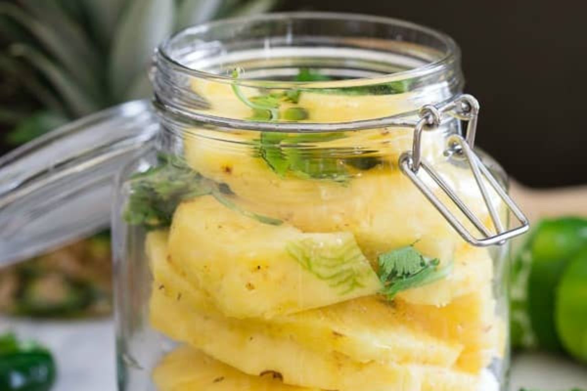 Pickled Pineapple