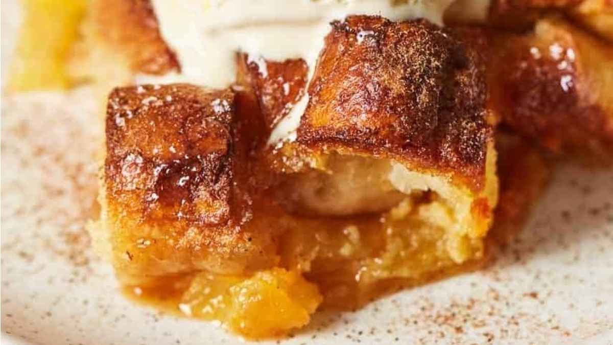 Pineapple Bread Pudding Recipe. 