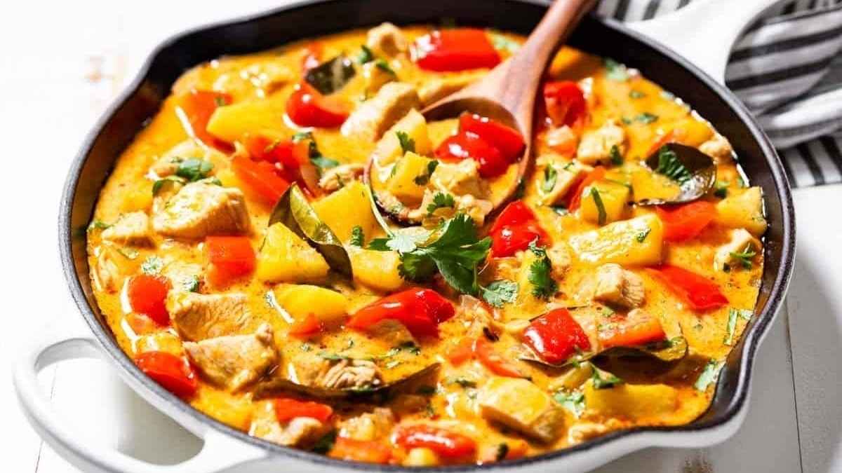 Pineapple Curry. 
