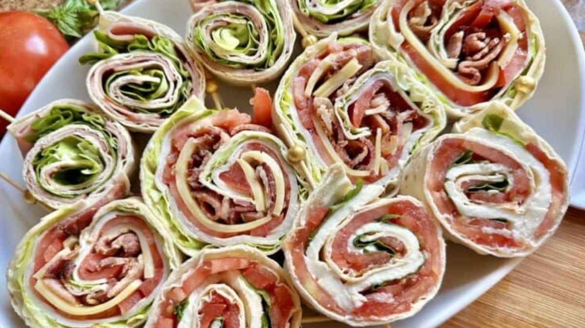 Pinwheel Sandwiches (How To Make The Best Pinwheels). 