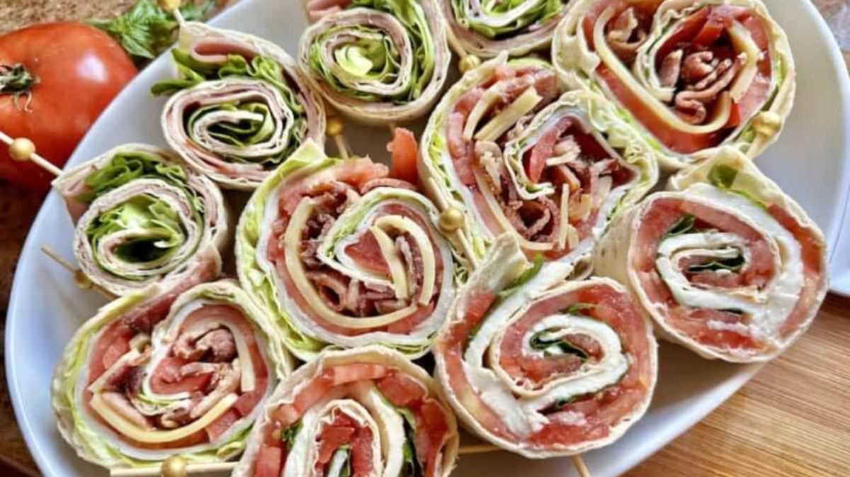 Pinwheel Sandwiches (How To Make The Best Pinwheels). 
