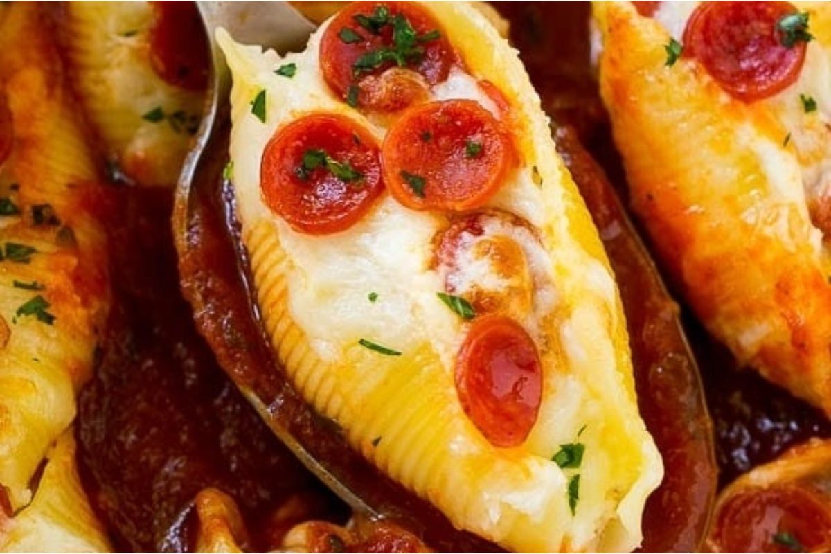 Pizza Stuffed Shells