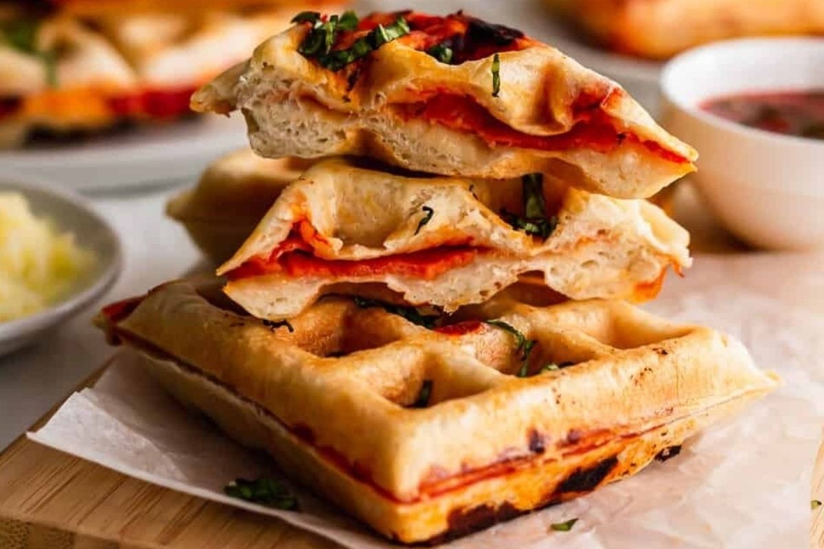 Pizza Waffles